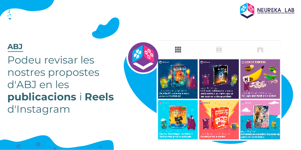 Podeu revisar les nostres propostes d'ABJ en les publicacions i Reels d'Instagram.